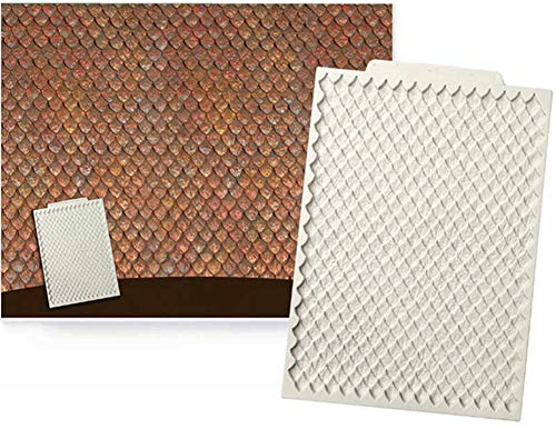 DUBENS 3D Drachen Skala Form Silikon Fudge Form DIY Kuchen Dekoration Werkzeug Sugarcraft Gumpaste Schokolade Form Backblech