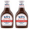 Sweet Baby Ray's No Sugar Added, Sweet & Spicy, 18.5 OZ 18.5 Ounce (Pack of 2)