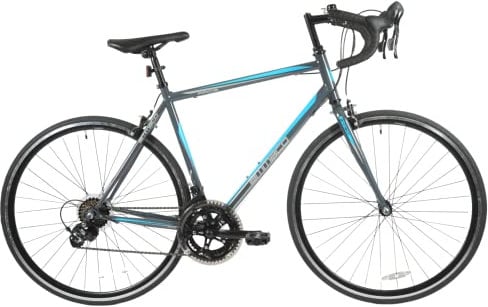 Ammaco Pace Road Racing Sports Bike Drop Bar 700c Wheel 53cm Frame Grey Blue