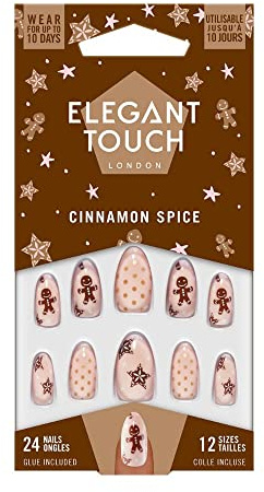 Elegant Touch ET Luxe Looks Cinnamon Spice, Brown/Pink, One Size