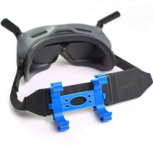 Batterie Halterung passend für DJI Goggles 2/ V2 FPV Brille (für Avata, DJI FPV Drohne) (Blau)