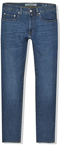 Pierre Cardin Herren Straight Jeans, Vintage Dark Blue Used, 35 W/36 L