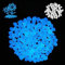300 Piezas Piedras Luminosas Brillante, Fluorescente Piedras Guijarros, Piedras Luminosas Jardín, Piedras Decorativas Guijarros, para Acuario, Jardín, Decoración de Exteriores 14x11mm (irregularly)