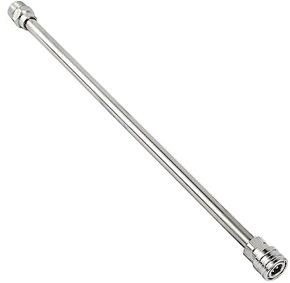 Raincovo Pressure Washer Extension Wand, 1/4 Inch Quick Connect to M22 | Stainless Steel Lance, Extension Wand Replacement for Power Washer, 17 Inch