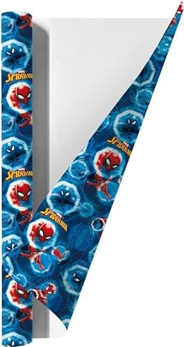 Spider-Man Wise Deckpapier für Schulbücher - 200 x 70 cm - 6 Rollen