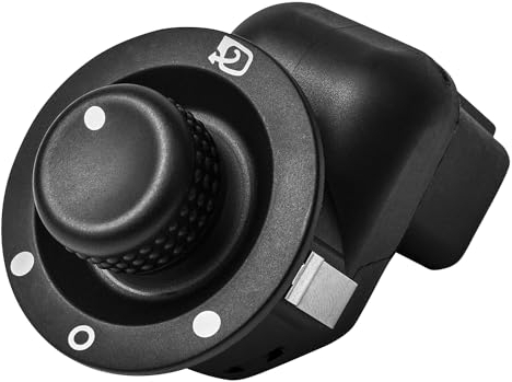 YAOPEI - Interruptor de espejo retrovisor lateral eléctrico para Clio 3 4 Captur Modus Scenic Botón Reglage Retrovisor Interruptor Control Exterior Espejo Retráctil Plegable 8200214921 8200676529