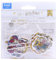 PME Harry Potter Cake Toppers, Pack of 6, Hogwarts Crests