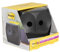 Post-it Z-Notes Dispenser, Eule, Schwarz und Post-it Super Sticky Z-Notes, 45 Blatt pro Block, 2 Blöcke - Für eine unkomplizierte Einhand-Notizausgabe auf deinem Schreibtisch