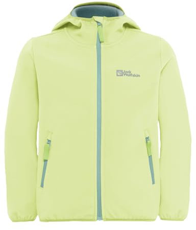 Jack Wolfskin Unisex Kinder Fourwinds Jacket Kids, Cool Matcha, 152