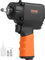 VEVOR Llave de Impacto Neumática Impulsión 690 pies-lbs Llave de Impacto de Aire Cuadrado de 3/8 10000 rpm con Conector Rápido de Aire Bidón de Aceite para Reparación Pesada de Coches 90-120 PSI