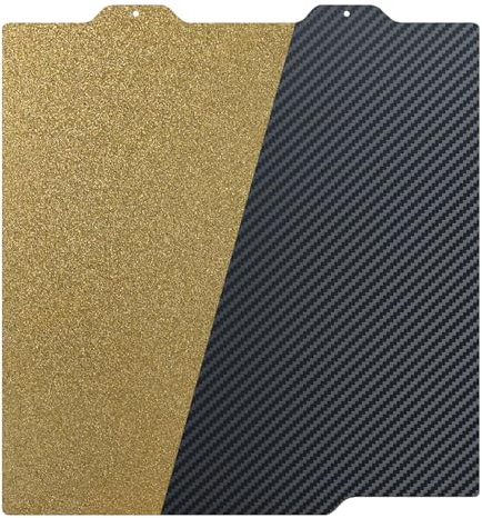 AJOYIB PEI testurizzato & PET liscio (modello in fibra di carbonio) Piastra per letto caldo Letto di stampa flessibile Compatibile con Bambu Lab A1 mini