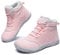 Hanani Barefoot Bottes de Neige Doublure Chaude Chaussure Hiver Homme Femme Trail Running Antidérapant Outdoor Légère Minimalistes Confortable Unisex Rose EU39