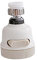 HOLIDYOYO 360 Degree Rotating Pressure Saving Shower Head Faucet Diffuser Kitchen Faucet Shower Head Extender Easy to Install