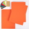 PresentFill® Tonkarton A4 Orange | 50 Blatt | 210g/m² | Bastelkarton aus 100% Recycling Kraftkarton | Made in Germany | Farbkarton | Bastelpappe zum basteln | bemalen | zeichnen | drucken