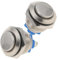 HOMOCONO 2pcs Sturdy Push Button Doorbell Button Replacement for Wireless Doorbells Easy Install