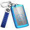 MEDZUK Coque Clé Compatible avec Renault Rafale 2024-2025 2026 Coque de Protection pour clé de Voiture TPU, Accessoire Étui pour Clés avec Porte-clés (Bleu)