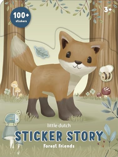 Little Dutch Forest Friends 126619 Sticker Set
