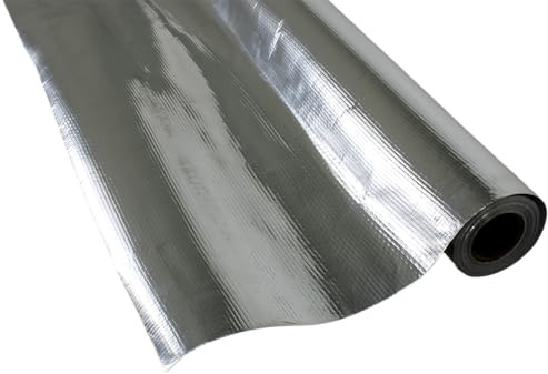 Northern Lights Group Sauna Aluminum Foil Vapor Barrier Roll | Radiant Barrier Insulation Roll, Aluminum Foil Insulation for Reflective Heat Barrier, Sauna Insulation, Foil Vapor Barrier - 275 Sq Ft