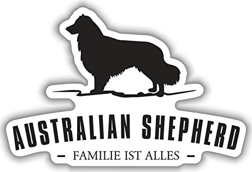 Aufkleber Australian Shepherd wetterfester
