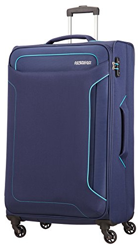 American Tourister Holiday Heat Spinner, 2.6 kilograms Koffer, 55 cm, 38 Liter, Navy