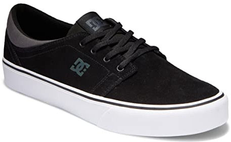 DC Shoes Herren Trase Sd Sneaker, Black/Black/Grey, 43 EU