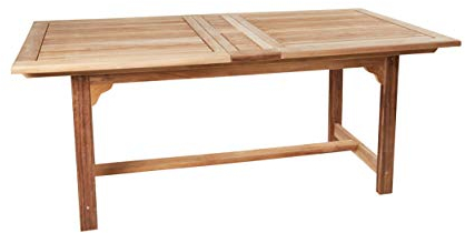 LC Garden »Riva« Teak Gartentisch Ausziehtisch Esstisch 3-Fach ausziehbar 180/230/280 Ausziehtisch