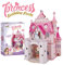 Puzzle 3D Princess Birthday Party - Casa De Muñecas para Niñas Infantil, Puzzles 3D Casas De Muñecas para Niñas, 95 Piezas, 524 Pegatinas de Cristal, 5 Años O Más