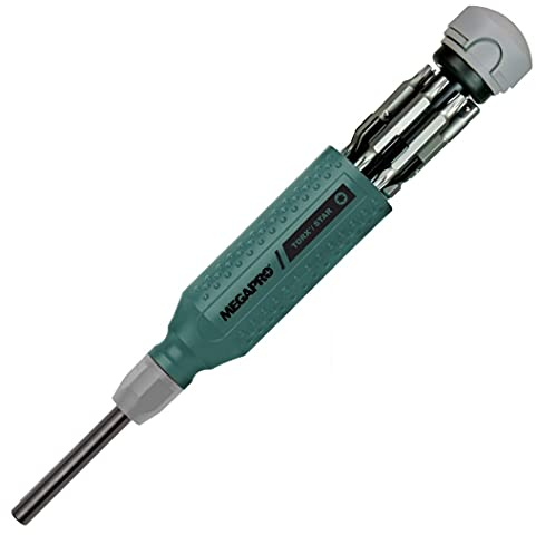 Megapro Torx Star Screwdriver 14 in 1 Multi Bit T5-T30 Made in USA 151TORX