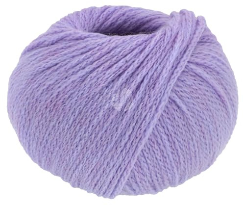 LANA GROSSA Cool Merino | Leichtes Kettengarn aus klassischer Merinowolle | Handstrickgarn aus 90% Schurwolle (Merino) & 10% Polyamid | 50g Wolle zum Stricken & Häkeln | 150m Garn FB 17