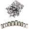 Agriculture Spray Pipe Crimp Connector Hose Crimp Tools, Stainless Steel Sleeve Pipe Exhaust Connector 11.5MM -18MM Pipe Joiner (Color : 18mm 20pcs)
