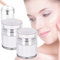 2 Pcs Airless Pump Jar Empty Refill Vacuum Pump Cream Bottle Lotion Vial Bottle Jar Cosmetic Toiletries Liquid Storage Hoder Container Dispenser（30ml）