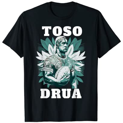 T-Shirt Fidschi Rugby Toso Drua T-Shirt