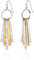 LILIE&WHITE – Damen Hängeohrringe mit zweifarbigen Metallstreifen, Elegantes Design, Nickelfrei & Hautfreundlich – Stilvolle Ohrringe für jeden Anlass