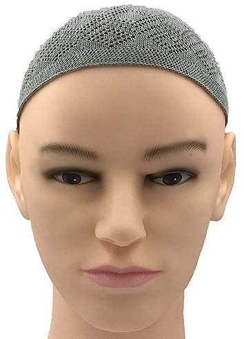 Danlai Männer Muslimische Gebetshut Muslim Strickkappe Atmungsaktive Schädel Cap Elastic Beanie Cap Turkish Indian Hut Arabische Kopfbedeckung