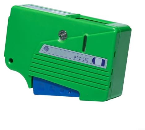 LVYXON Glasfaserkassetten-Reiniger-Set mit über 500 Reinigungen und austauschbarem Kern für FC/SC/LC/MU/D4/DIN und andere Glasfaserverbinder (Reinigungsbox)