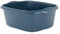 TENLITE High Grade Plastic Approx 12 Litre, 39 cm Rectangular Dish Washing Up Bowl, Kitchen Basin Bowl Sink Tidy Organiser Wash Tub Space Saving For Home & Kitchen - (Navy, 39cm Rectangular Bowl)