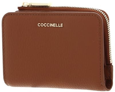 Coccinelle Metallic Soft Wallet Grained Leather Cuir