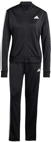 adidas Donna ESSENTIALS 3-STRIPES TRACKSUIT, Black, M