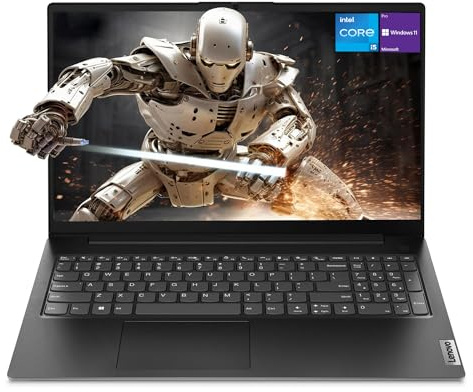 Lenovo Computer portatile aziendale V15 Gen 4, display FHD da 15,6, Intel Core i5-13420H (Beat i7-1355U), 16 GB di RAM, SSD da 1 TB, HDMI, RJ45, webcam, tastiera numerica, Wi-Fi, Windows 11 Pro, nero