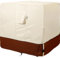 Cubierta de aire acondicionado para unidades exteriores, 81.3 cm, duradera, 600D, para unidad exterior, impermeable y resistente, cubierta central cuadrada para exteriores, se adapta hasta 32 x 32 x