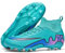 WOWEI Fußballschuhe Herren Professionelle Fussballschuhe High Top Spike Cleats Outdoor Athletics Fußballschuhe Jungen Trainingsschuhe Turnschuhe (Fuss-19, 35EU)