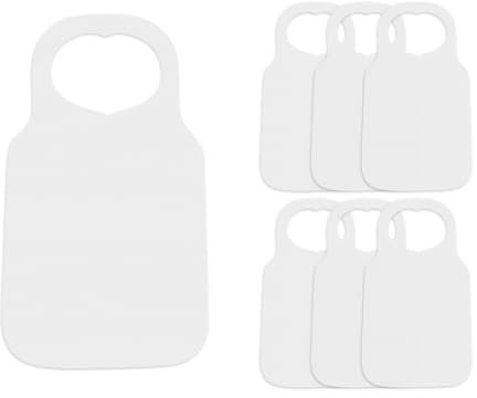 Abiyou 50PCS Einweg-Lätzchen für Erwachsene, Einweg Lätzchen Erwachsene, Ess-Schürze, Wasserdichte Latz für Erwachsene, Lätzchen für Senioren, Lätzchen für Einweg, für Männer, Frauen, Senioren