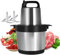 Electric Meat Grinder - 6l Double Knife Stainless Steel, Food Chopper Meat Mincer for Meat, Vegetables, Fruits, Nuts - 1000w Electric Grinder with 2 Gear