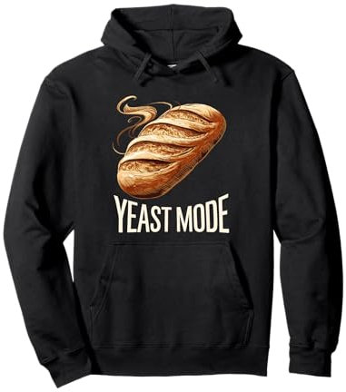 Vintage Yeast Mode Funny Bread Maker Baking Baker Lover Pullover Hoodie