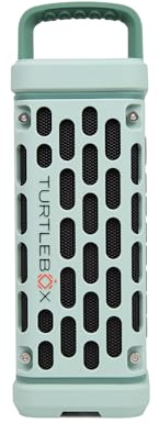 Turtlebox Ranger: Loud! Outdoor Portable Bluetooth 5.4 Speaker | Rugged, Waterproof, Ultra-Portable | Plays to 105db, Deep Bass, Shockproof, Unlimited Pairing for Full Stereo Experience, River Rock