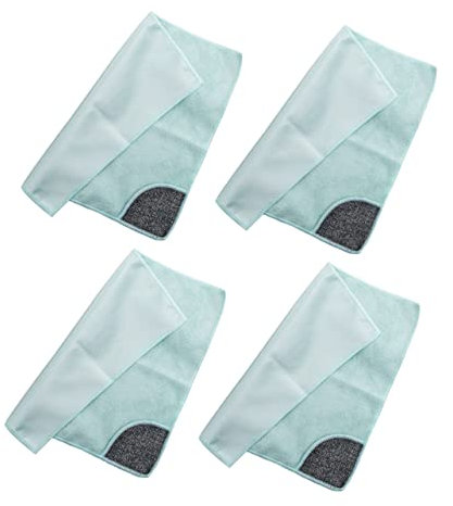 DEARMAMY 4stücke Küchengeschirrtuch Nicht Fettende Geschirrtücher Küchenreinigungsgeschirrtuch Geschirrreinigungstuch Küchengeschirrtücher