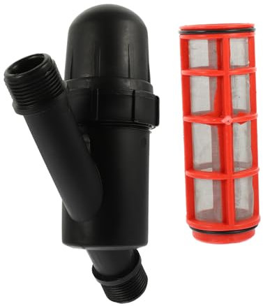 TOYANDONA Filtro De Riego Forma Jardinería 1 Pulgada Acero Inoxidable Ahorro De Agua Filtro Desmontable Para Sistema De Riego Por Goteo Para Filtrar Arena y Piedras