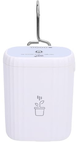 Odorkle Automatischer WiFi-Bewässerer, APP-Fernbedienungs-Tropfbewässerungssystem mit 1800-mAh- und Wasserknappheitswarnung, für Topfpflanzen Im Innenbereich, Gewächshaus, Balkon