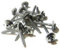 50 Stk. Spenlgerschrauben Edelstahl V2A mit EPDM Dichtscheibe Teilgewinde Torx 4,5x20->4,5x80 (4,5 x 30)