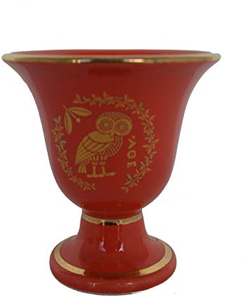 Talos Artifacts - Coppa pitagorica con gufo rosso